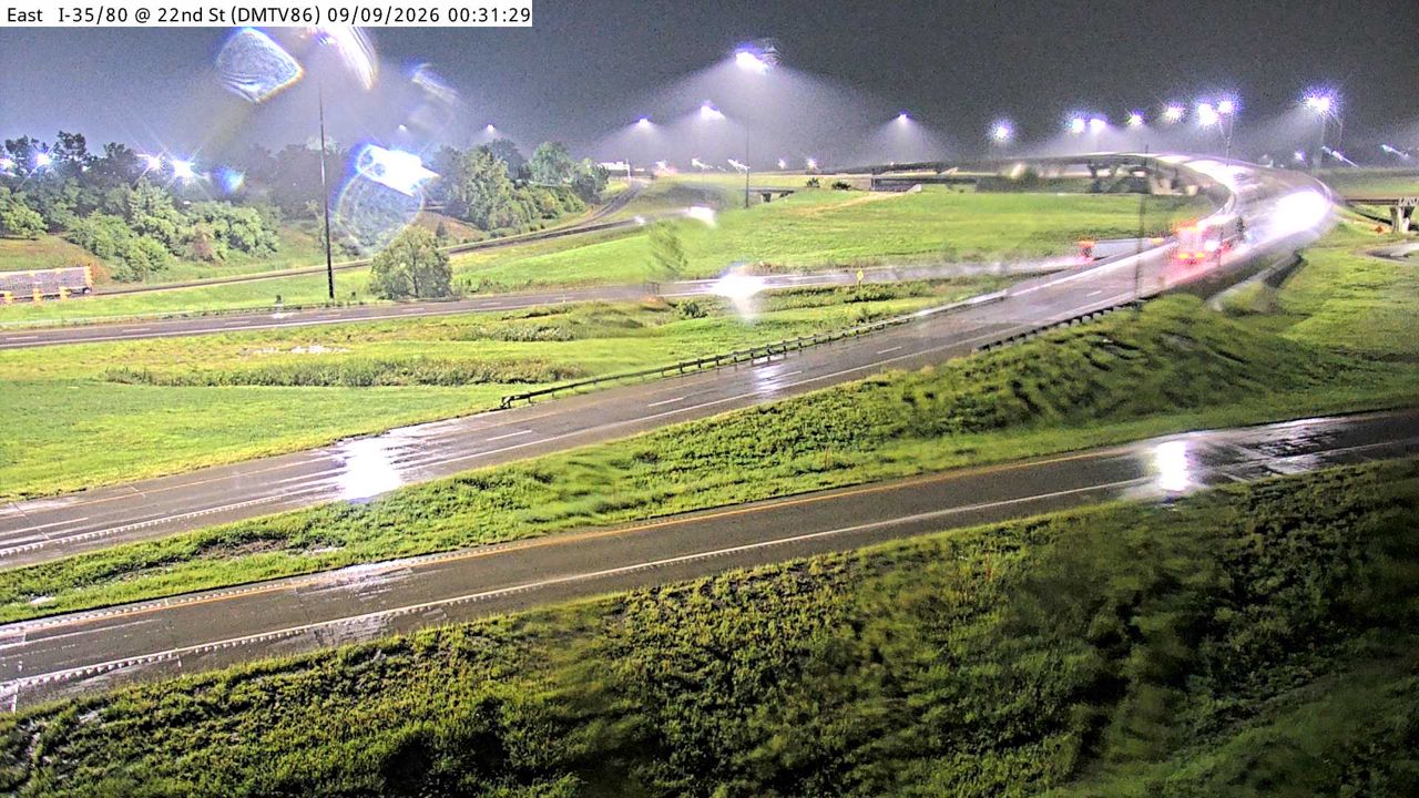 DM - I-35/80 @ MM 137.2 (22nd St - East Mix)
