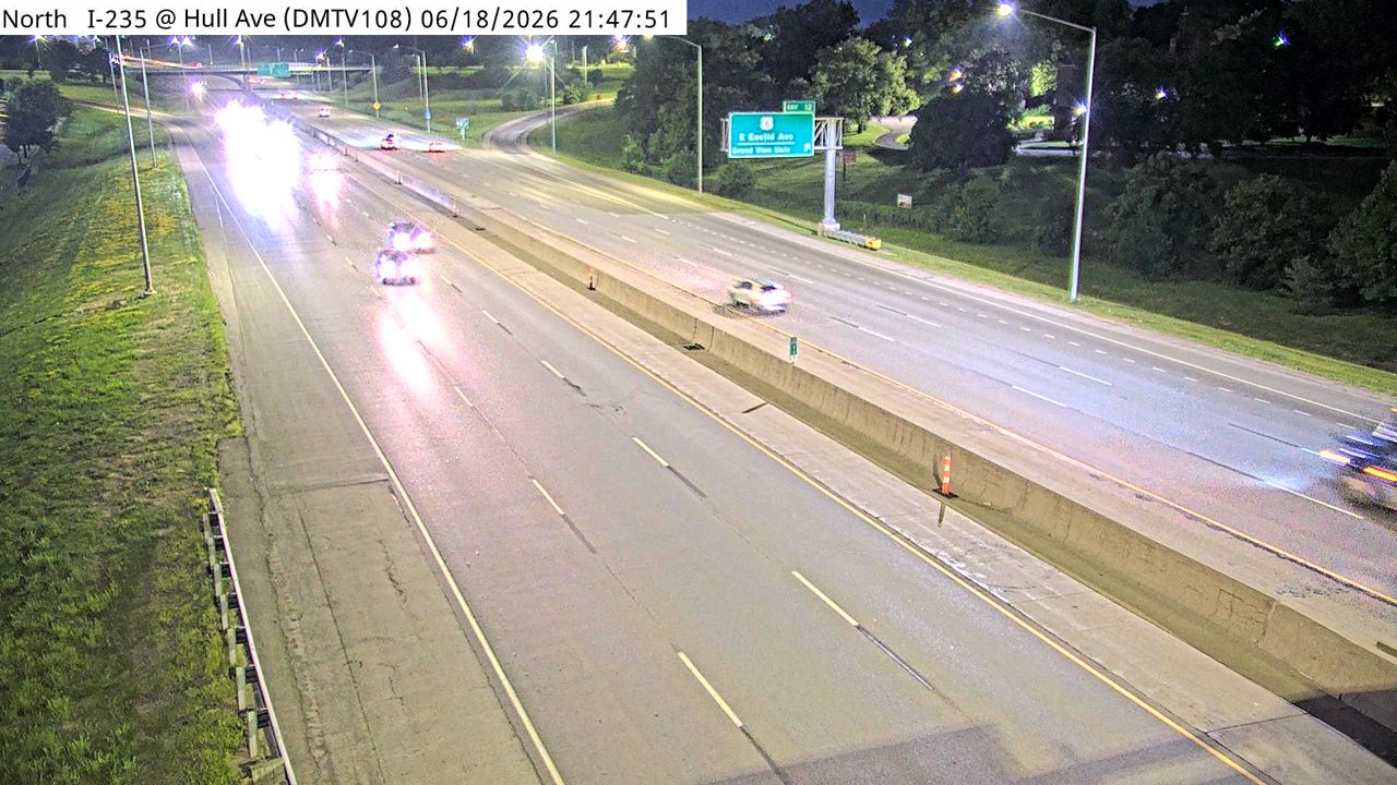 DM - I-235 @ MM 12.3 (Hull Ave)