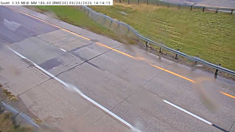 I-35 MM 187 @ Mason City