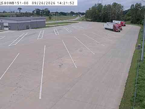 Weigh Station - I-80 WB MM 151 near Mitchellville