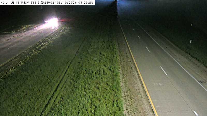 I-35 near Hanlontown (D2TV03)